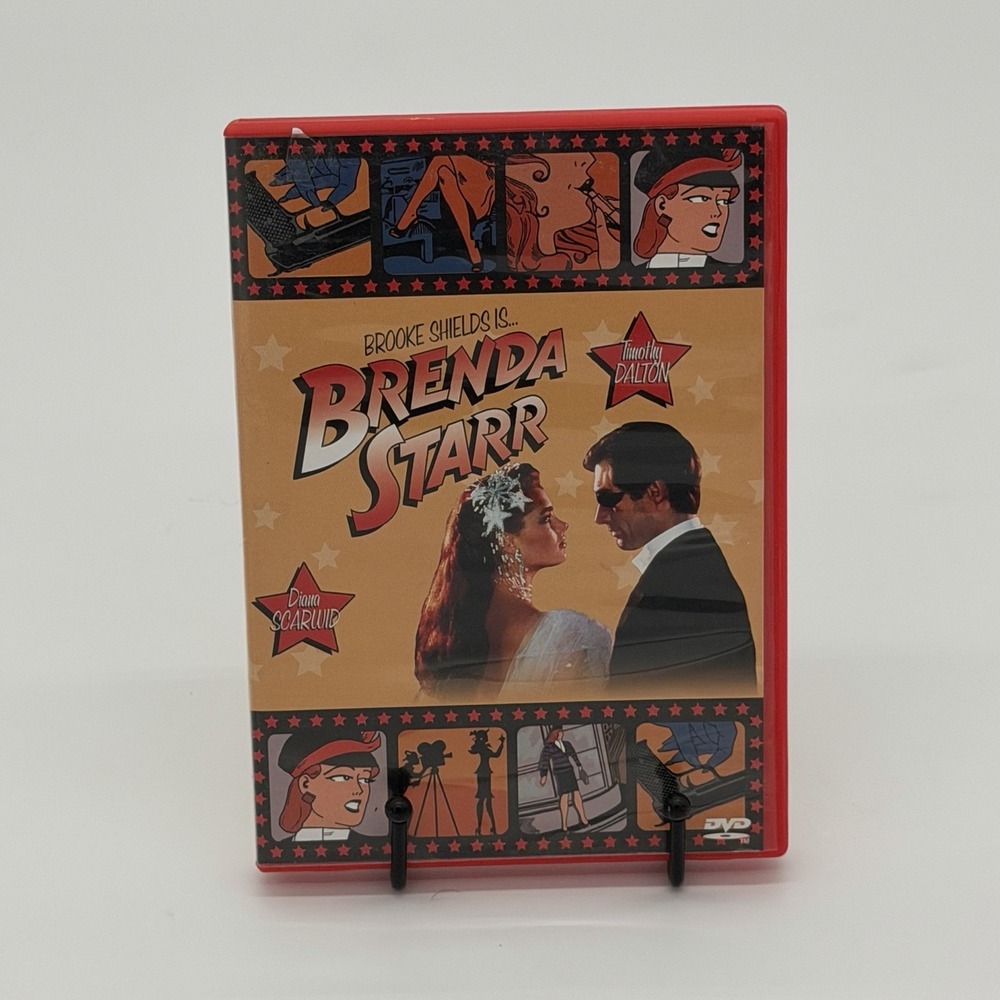 Brenda Starr DVD Brooke Shields Timothy Dalton Anchor Bay OOP 1999